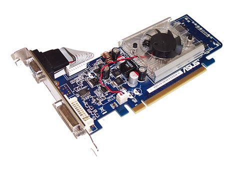 Asus Nvidia GeForce 8400 GS 256MB DDR2 PCI-E x1 Low Profile Video Card