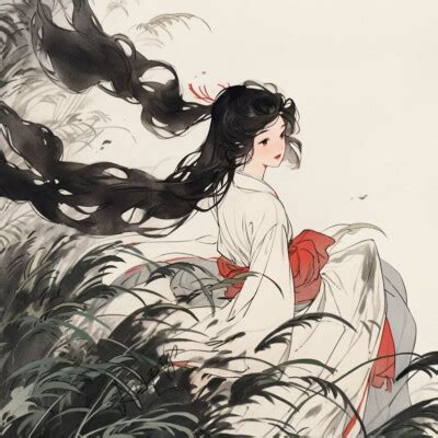 恬静头像小众女生动漫古风
