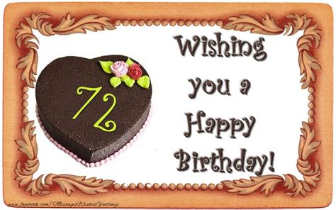 Happy Birthday 3D - 72. Geburtstag - Geburtstagssprüche-Welt