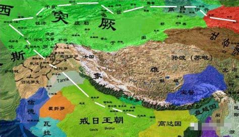 读“西藏地区部分地理事物分布图”，完成35—36题。35．下列关于西藏地