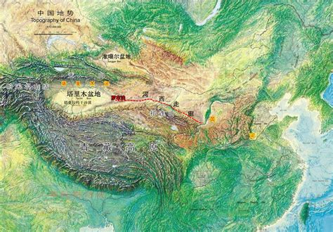 塔里木盆地地图图片