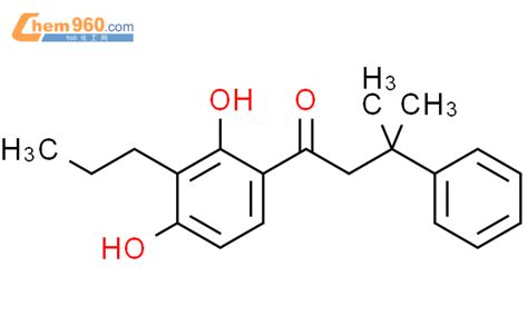 194982-32-6_1-Butanone, 1-(2,4-dihydroxy-3-propylphenyl)-3-methyl-3 ...