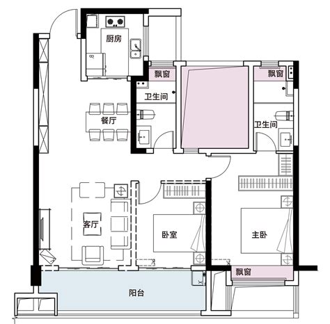 益阳碧桂园·华府YJ215户型，益阳碧桂园·华府5室2厅3卫1厨约235.00平米户型图，朝南北朝向 - 益阳安居客