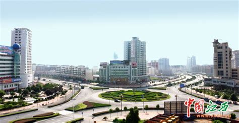 航拍江西吉安城市建设竖屏mp41080P视频素材