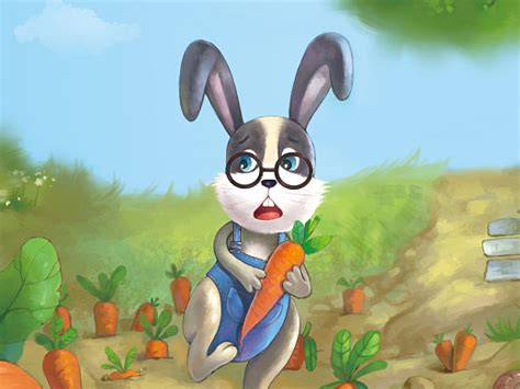 不想吃萝卜的小白兔的故事_全故事网