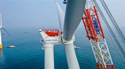 中广核汕尾后湖50万千瓦海上风电项目全场风机吊装完成 – 每日风电