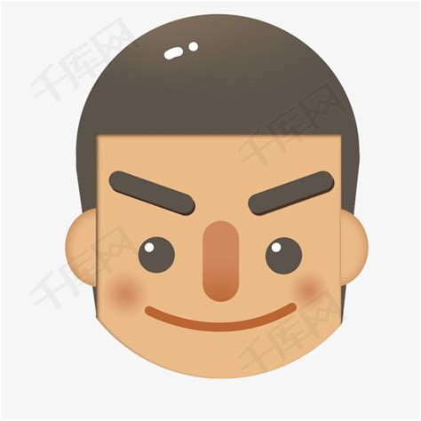 笑脸男图片
