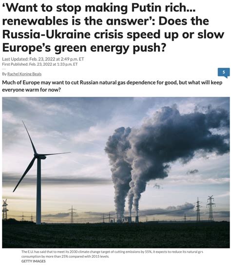 热点 | 乌克兰局势恐将影响全球能源供应格局 - OFweek储能网