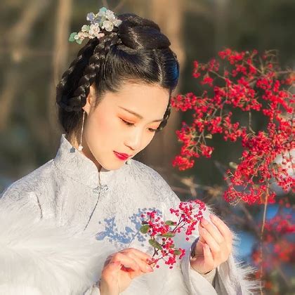 冰雪古风佛系头像女生图片
