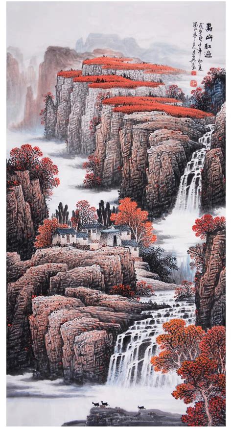 中国画为何山水画居多 从名家山水画中看中国人的山水精神 - 知乎