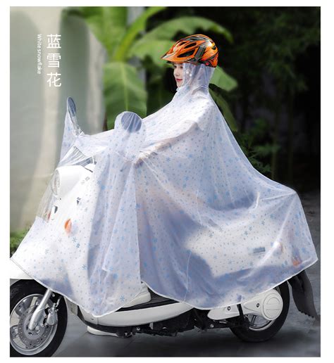 雨衣电动车摩托车骑行长款全身防暴雨单人双人透明电瓶车雨披女款-阿里巴巴