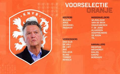 范加尔回归后首期荷兰国家队大名单：德佩领衔，范戴克回归_PP视频体育频道