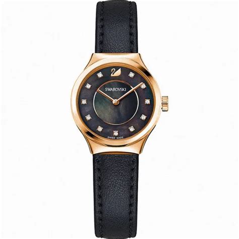 施华洛世奇/Swarovski 手表 Dreamy 腕表, 真皮表带, 白色, 玫瑰金色调 5244746-小迈步海淘品牌官网