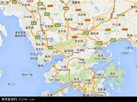 深圳市地图 - 深圳市卫星地图 - 深圳市高清航拍地图 - 便民查询网地图