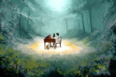 盛开的钢琴之森下 - 萌娘百科 万物皆可萌的百科全书