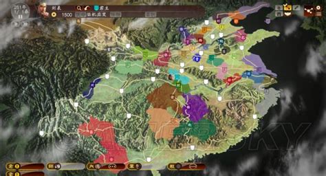 《三国志13》大地图移动速度整理-游民星空 GamerSky.com