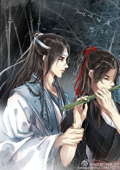 魔道祖师 同人插画 台风君/绘