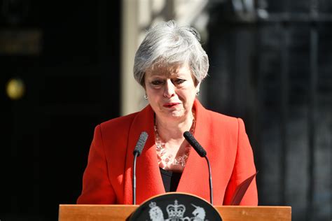 官宣！英国首相特雷莎·梅含泪宣布将于6月7日辞职