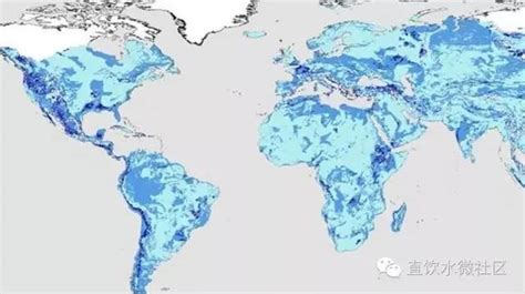 世界首个地下水分布图：一张图全是水_研究