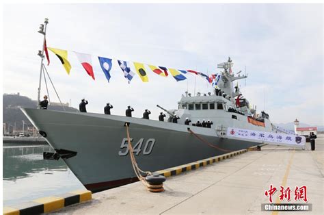海军新一代轻型护卫舰乌海舰正式加入海军战斗序列-新闻中心-南海网