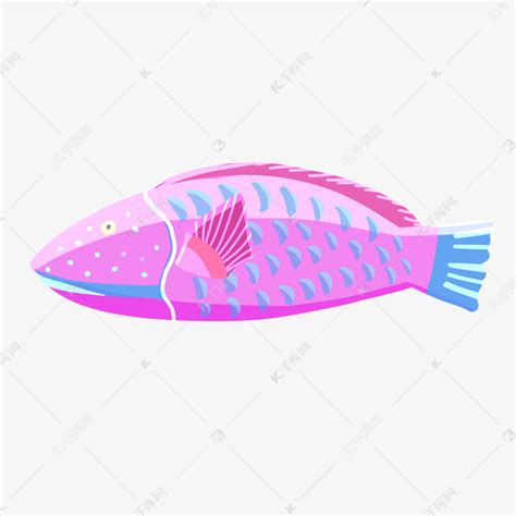 海洋生物粉色鱼素材图片免费下载-千库网