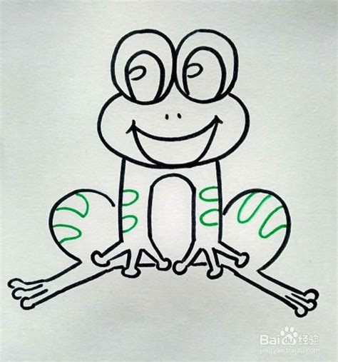 又简单又好看的青蛙简笔画要怎么画_又简单又好看的青蛙简笔画原创教程步骤