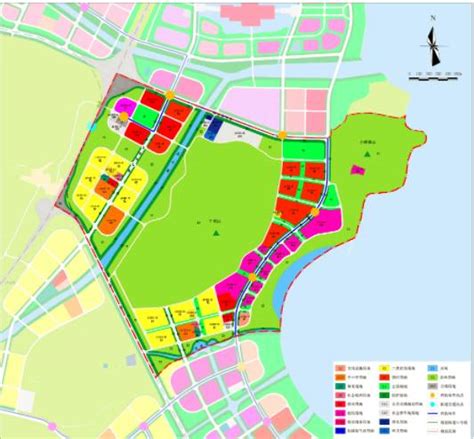 青岛市崂山区政府中轴线及周边区域修建性详细规划与城市-深圳市工大国际工程设计有限公司