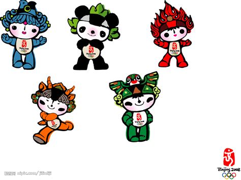 2008年北京奥运会吉祥物福娃摆件3D模型,MAX,MB,OBJ,ZPR,SKP多种格式_家居装饰相关模型下载-摩尔网CGMOL