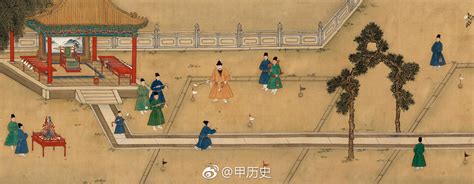 明宣宗行乐图图片