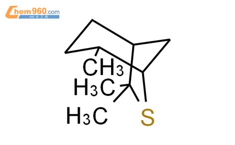 5718-75-2,（1R,4R,5R）-4,7,7 - 三甲基-6 - 硫杂二环[3.2.1]辛烷化学式、结构式、分子式、mol – 960化工网