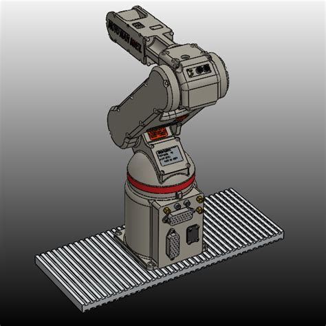 小型工业机柜3D模型图纸 Solidworks设计 - KerYi
