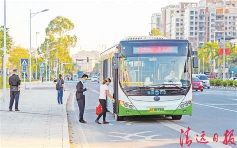 清远市公交接驳广清城际线路正式运营|清远市_新浪新闻