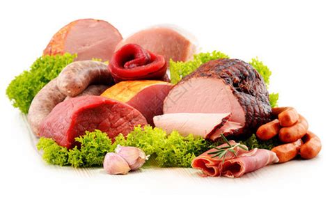 各种肉类产品包括火腿和香肠高清图片下载-正版图片503149703-摄图网