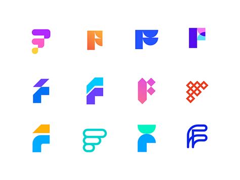 字母F-logo设计练习|平面|Logo|杜明鑫 - 原创作品 - 站酷 (ZCOOL)