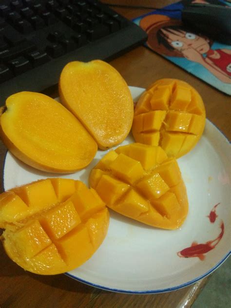怎样吃芒果最轻松图解,吃芒果,吃芒果过敏的图片(第8页)_大山谷图库