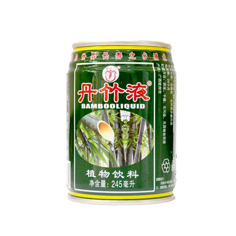 清之坊245ml*12罐丹竹液 广西浦北特产植物饮料汁 配色(单位：箱）