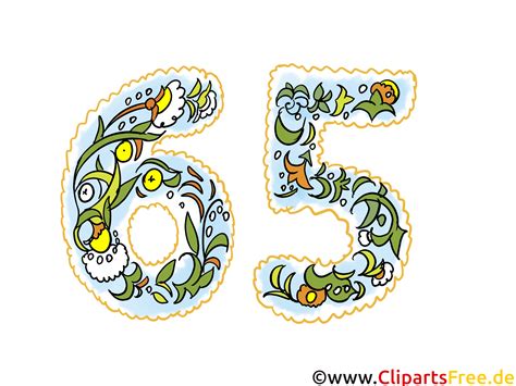 Happy 65. Birthday Stock Photo - Alamy