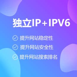 独立IP+IPV6_企业服务_建站ABC