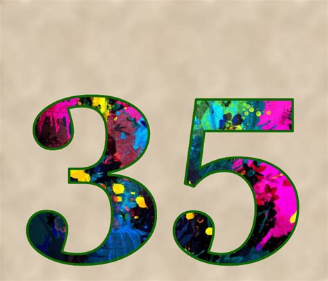 35 — тридцать пять. натуральное нечетное число. в ряду натуральных ...