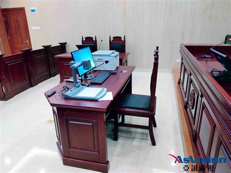 全南县人民法院科技法庭完美验收-法院_深圳市亚讯威视数字技术有限公司