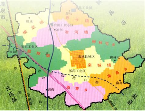 栾城县行政区划、交通地图、人口面积、地理位置、旅游景区景点等详细介绍