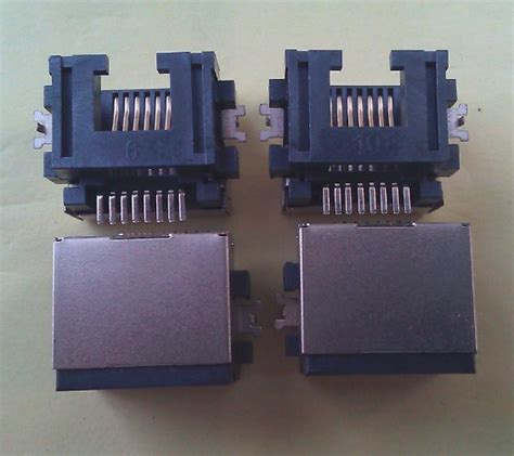 丰硕电子RJ45沉板式板下2.8mm 价格:0.1元/PCS