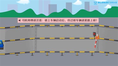 唐山港过磅动画展示——致集疏港司机！