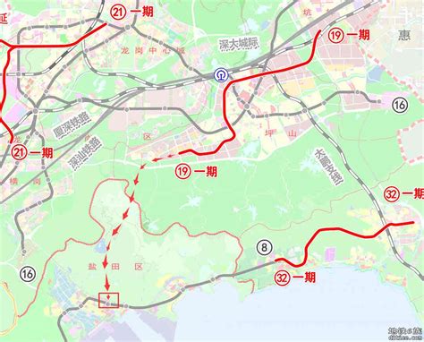 深圳地铁18号线走向及站点位置一览- 深圳本地宝