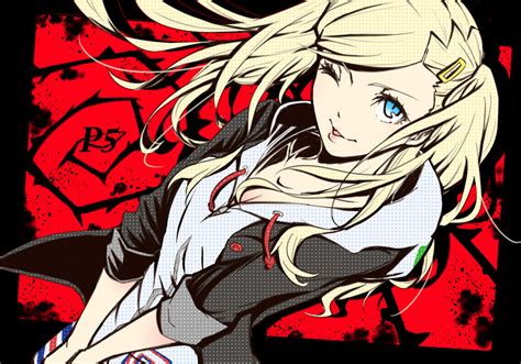 女神异闻录5高卷杏画师:ヤマウチシズ图片