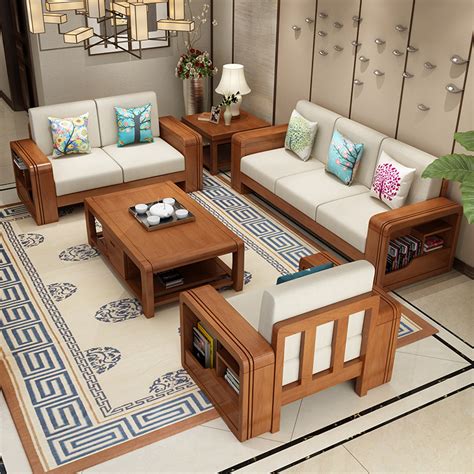 织然新中式餐桌椅组合现代禅意实木餐桌仿古中国风家具长方形饭桌-美间设计