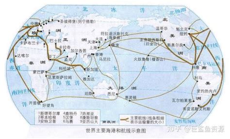 一图看清宁波到全球100个主要港口航程时间！