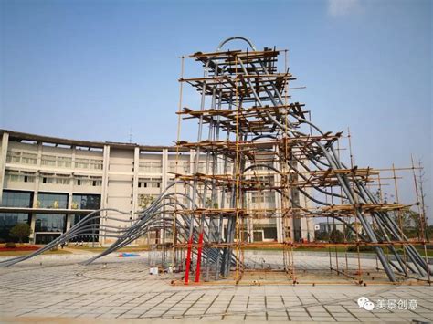 美景创意献礼湖南工商大学70周年 校庆主题雕塑正式落成-关于 ...