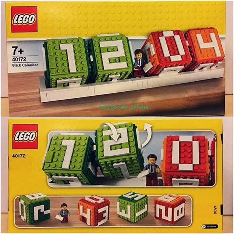 LEGO 40172 Kalender zum Selberbauen im Review | zusammengebaut