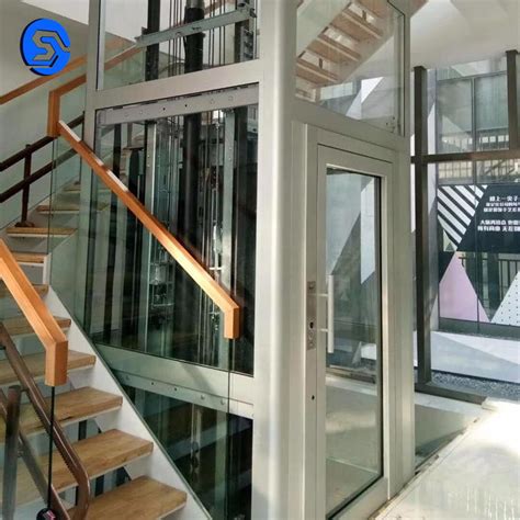 家用电梯_定制家用 二层别墅观光玻璃小型家用梯 超静音家用电梯 - 阿里巴巴